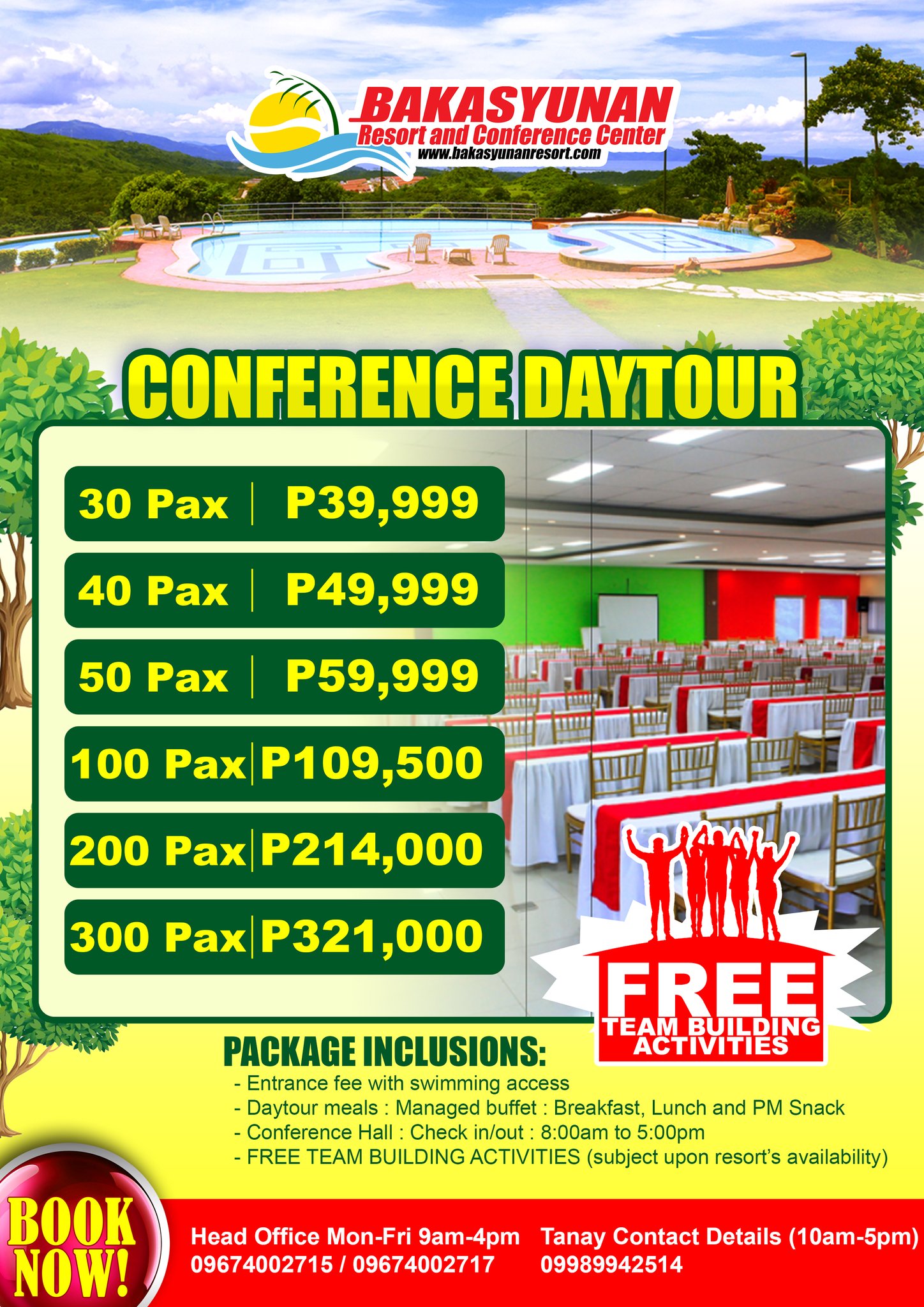 Bakasyunan Resort and Conference Center - Tanay | Promos